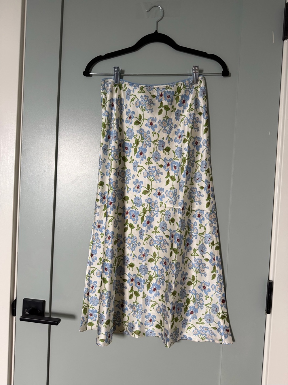 Doen ELOWENA SKIRT -- IVORY STRAWBERRY MOON FLORAL